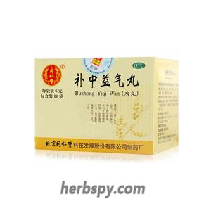 Bu Zhong Yi Qi Wan cure ,splanchnoptosia rectal prolapse due to weak spleen and stomach